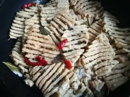 Make Halogen tofu string step 6