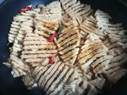 Make Halogen tofu string step 8