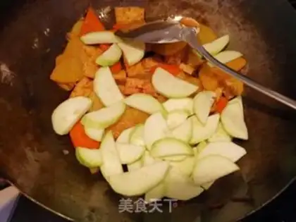 Make Fish-fruit potato chips and vegetables step 13