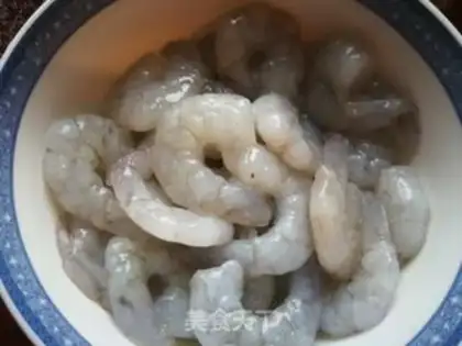 Make Dutch soy shrimp step 1