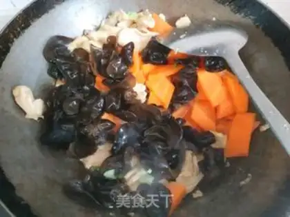 Make Carrot, wood, chicken step 6