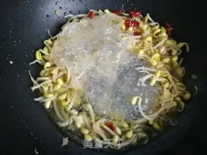 Make Soybean sprouts step 4
