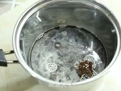 Make Black sugar transforms syrup step 0