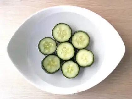 Make The cucumber meets pickles step 0