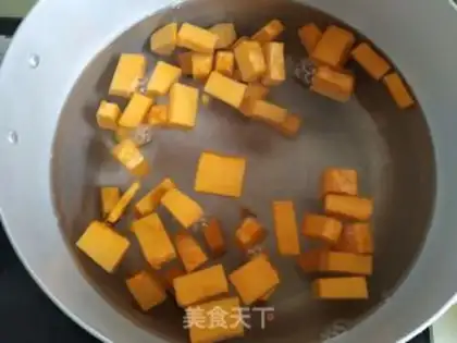 Make Pumpkin peanut porridge step 3