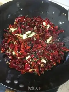 Make Hot chicken in Chinese step 7