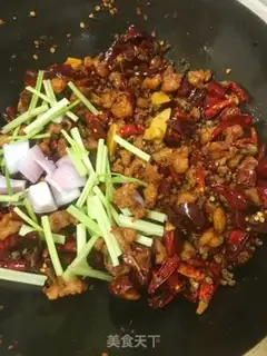 Make Hot chicken in Chinese step 8