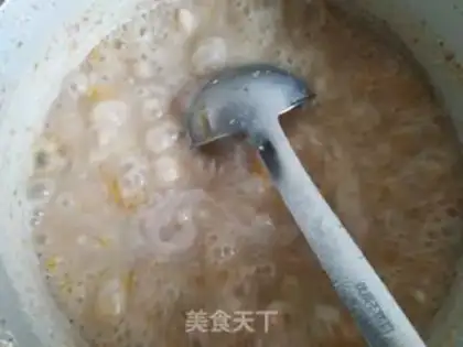 Make Pumpkin peanut porridge step 7