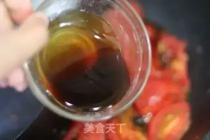 Make Tomato egg noodles step 5