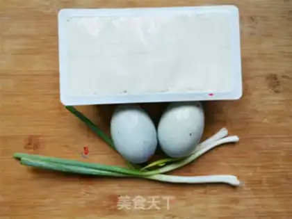 Make Frozen eggs and tofu step 0