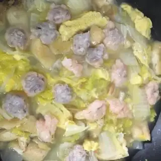 Make The bellies, seafood soup step 4