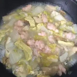 Make The bellies, seafood soup step 5