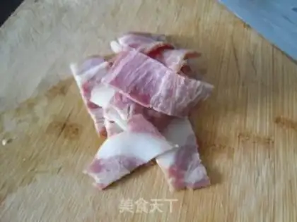Make The apricot bacon step 2