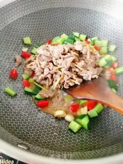Make Cucumber beef step 7
