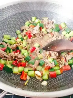 Make Cucumber beef step 8