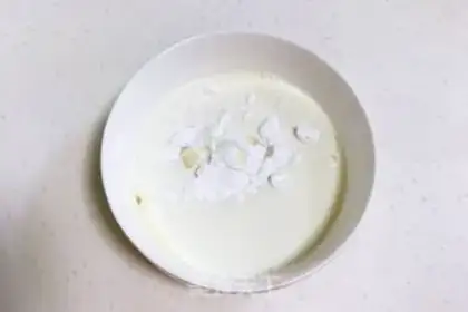 Make Porcelain ice cake step 3