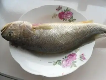 Make Vacuated yellowfish step 1
