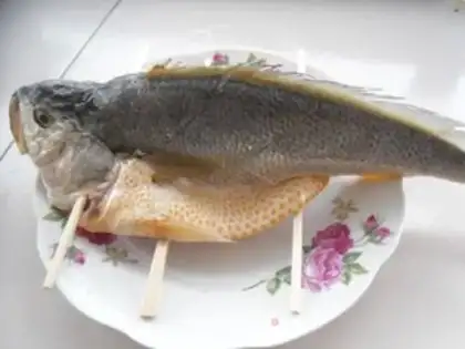 Make Vacuated yellowfish step 2