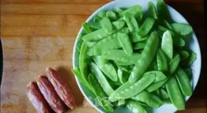 Make Dutch soy sausage step 1
