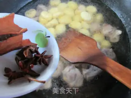 Make Chestnut chicken step 5