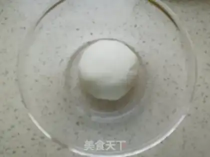Make Red Bean Lotus step 1