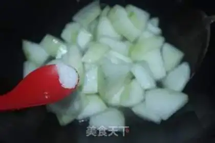 Make Spicy melon step 2