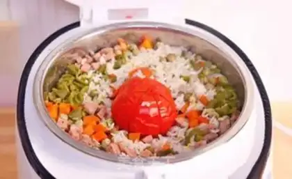 Make Lazy man, making rice step 3