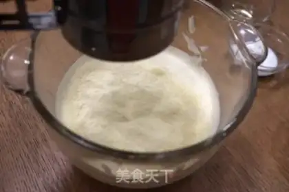 Make Corn powdered sponge cake step 5