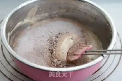 Make Easy bear cocoa cake step 5