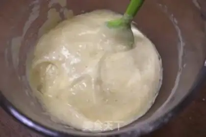Make Corn powdered sponge cake step 6