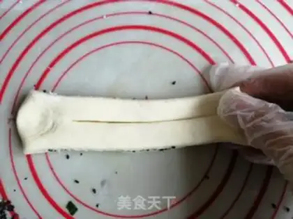 Make Onion sesame rolls step 6