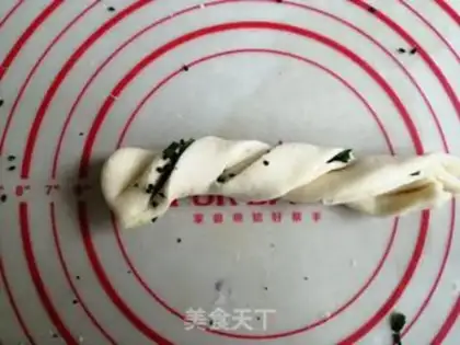 Make Onion sesame rolls step 7