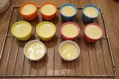 Make Corn powdered sponge cake step 9