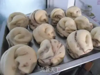 Make Chocolate rolls step 12