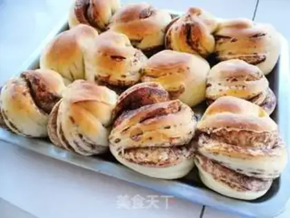 Make Chocolate rolls step 14