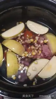 Make Dragonbone apple soup step 1