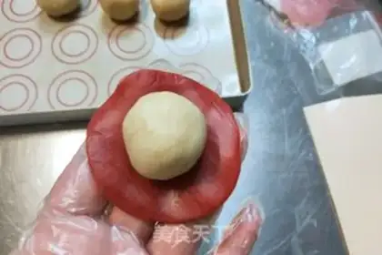Make Peach beaks step 5