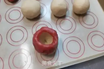 Make Peach beaks step 7