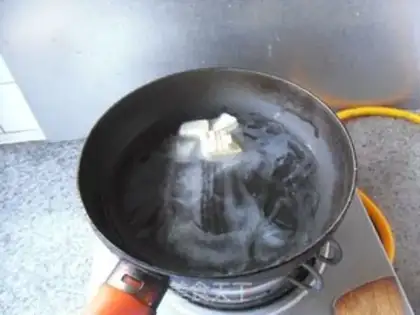 Make raisin rice cake step 4