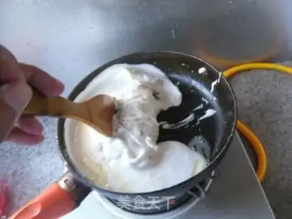 Make raisin rice cake step 6