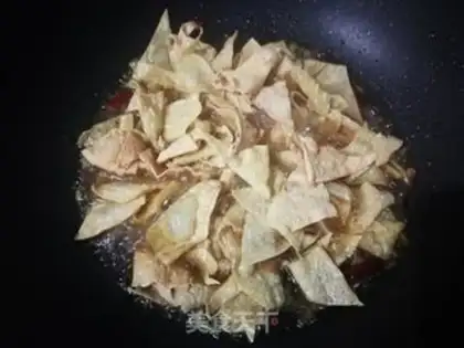 Make Shanghai green bean skin step 7