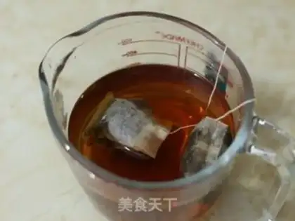Make Pearl milk, tea and heart cake step 0