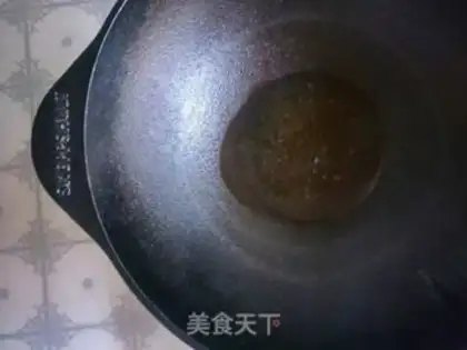 Make Iron pan shrimp cabbage step 1