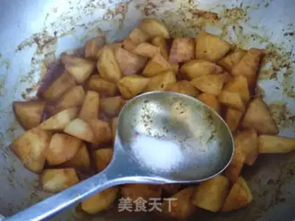 Make Curry carrots step 4