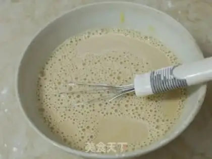 Make Pearl milk, tea and heart cake step 5
