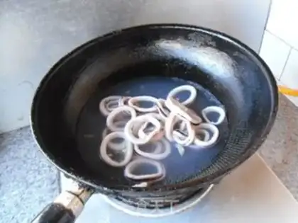 Make Blue pepper squid step 4