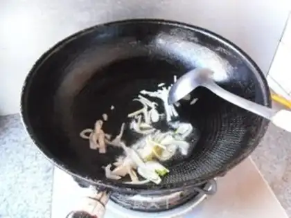 Make Blue pepper squid step 5