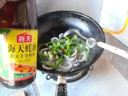 Make Blue pepper squid step 8