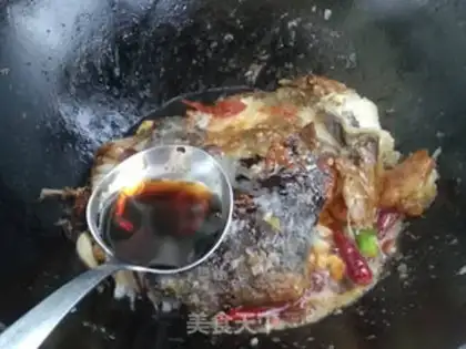 Make Dry-burned catfish step 5