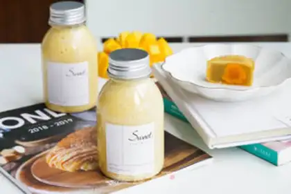 Make Mango banana shake step 5